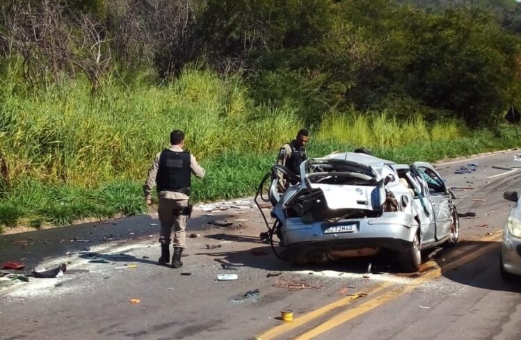 Acidente Deixa Um Morto E Dois Feridos Na BR 381 Em Ravena