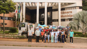 Câmara encerra arrecadação de donativos para Santa Maria