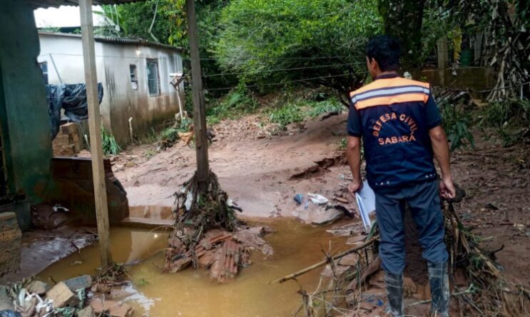 Chuvas em Minas Gerais já causaram sete mortes neste ano