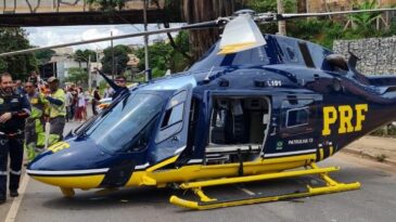 helicoptero-da-prf-faz-pouso-forcado-durante-resgate-em-bh