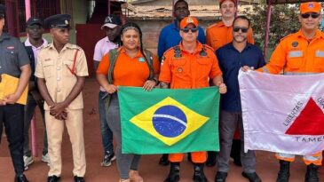 corpo-de-bombeiros-de-minas-gerais-integra-missao-humanitaria-na-guiana