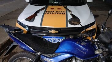 pmrv-apreende-armas-e-prende-dois-apos-perseguicao-em-joao-monlevade