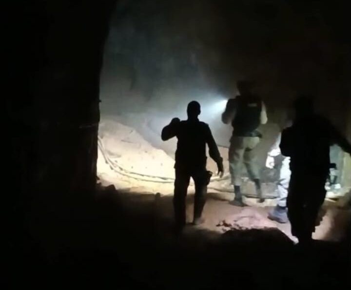 policia-de-meio-ambiente-estoura-garimpo-ilegal-com-arsenal-de-explosivos