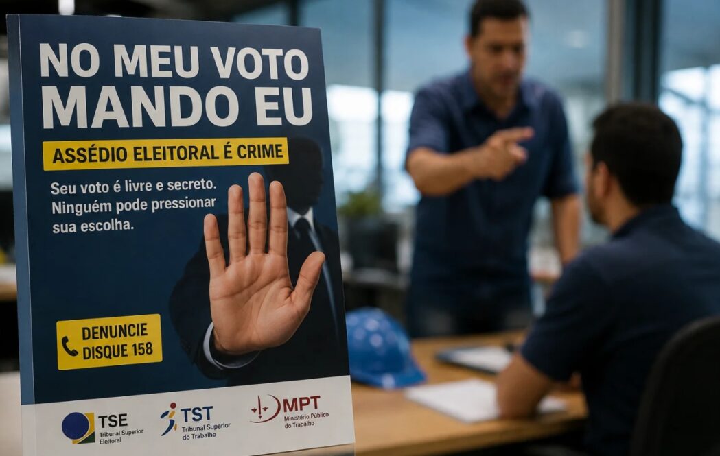 no-meu-voto-mando-eu-trt-mg-lanca-campanha-contra-assedio-eleitoral
